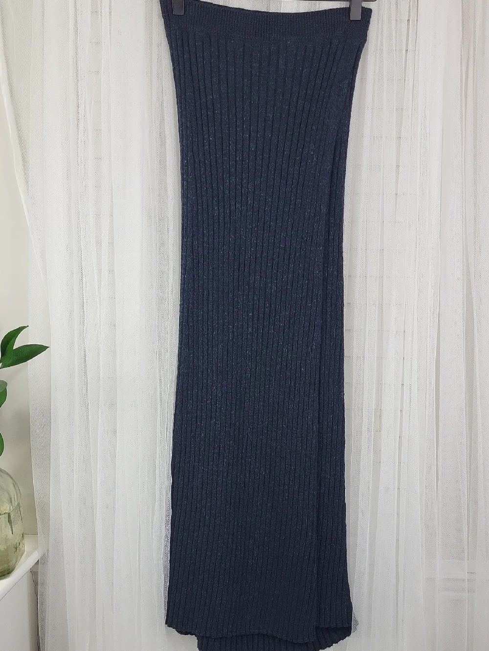 Free People Womens Black Combo Knit Skirt. Size S